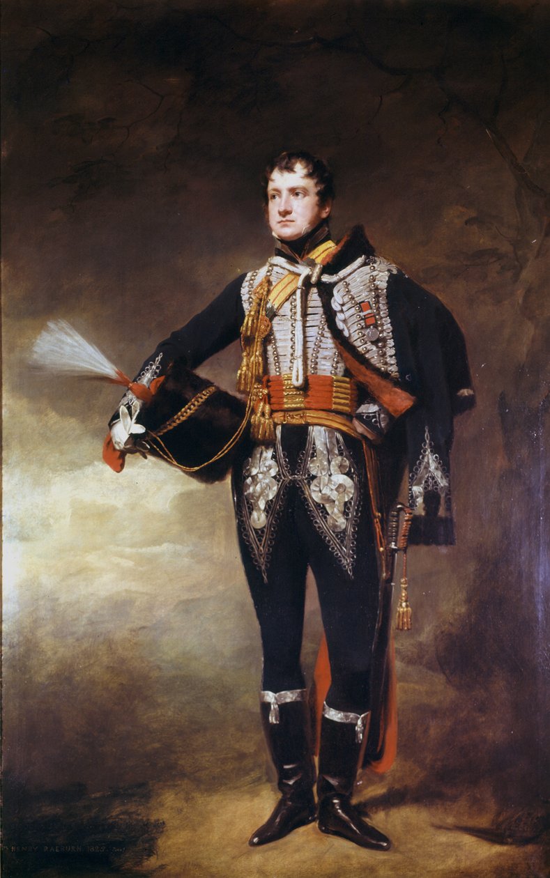 Teğmen John James Douglas (1792-1836) c.1819 by Henry Raeburn