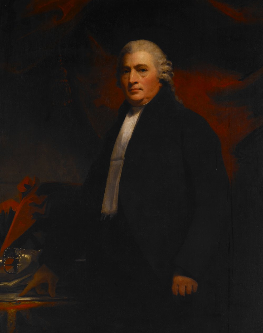 Krossfesting; teikning eftir Michelangelo. Louvre, París by Henry Raeburn