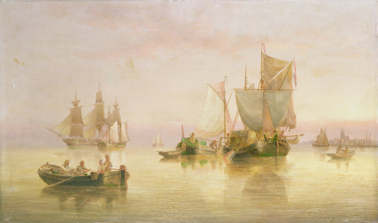 Deniz manzarası by Henry Redmore