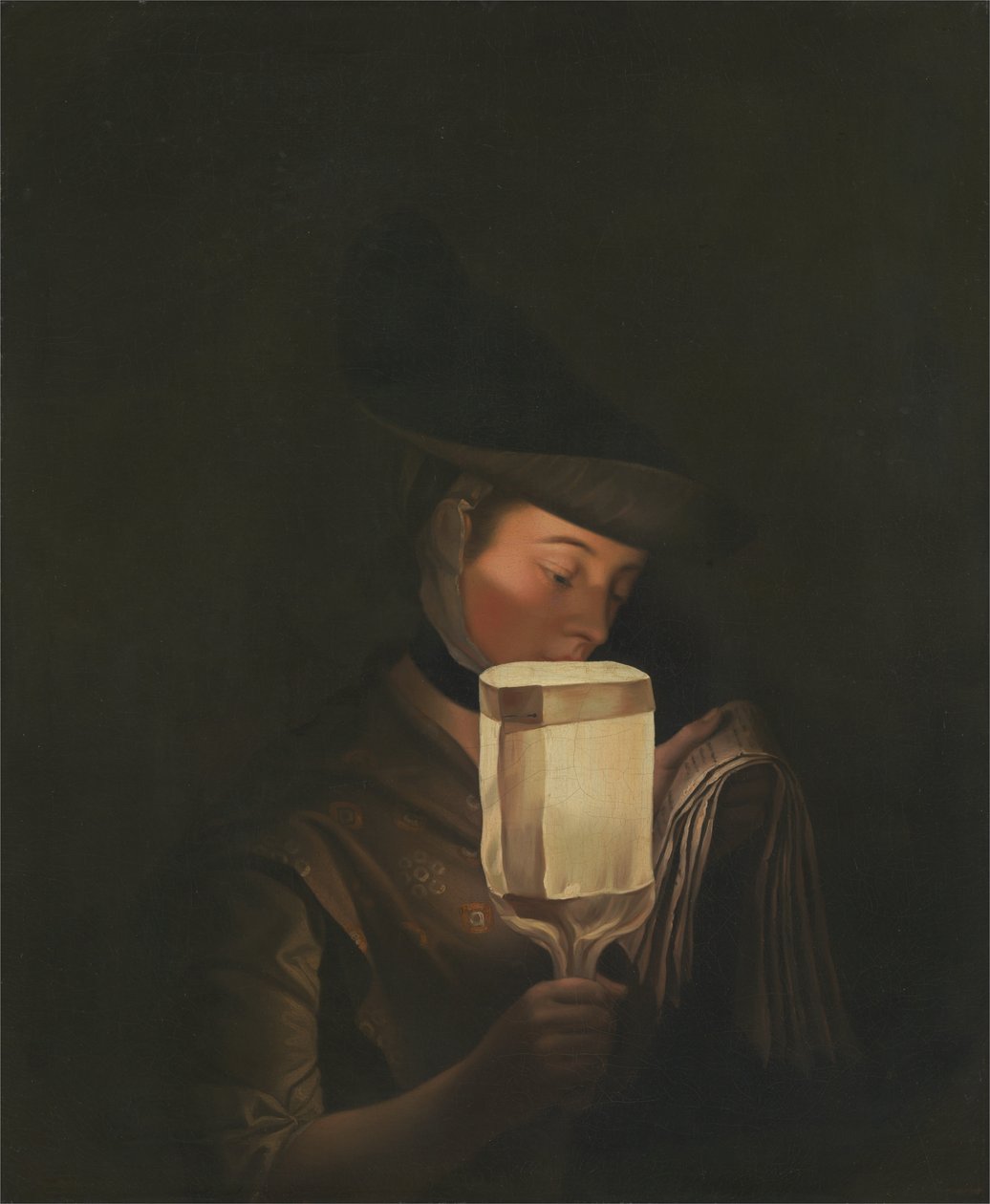 Balad Şarkıcısı by Henry Robert Morland