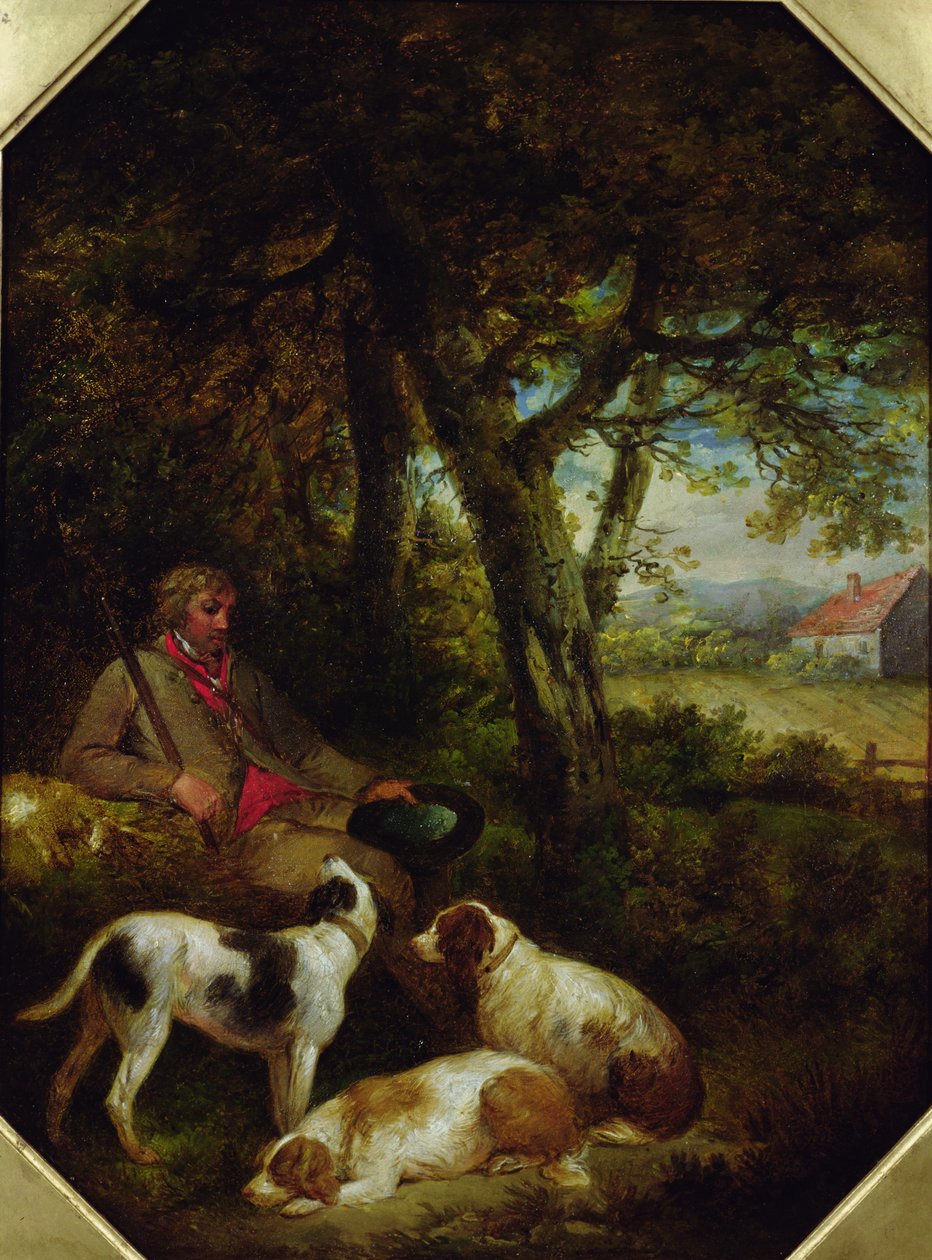 Yorgun Sporcu by Henry Robert Morland