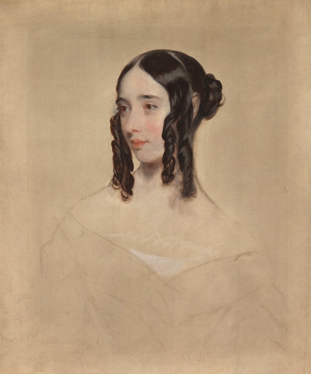 Genç Bir Kadının İncelenmesi, 1847 by Henry Room
