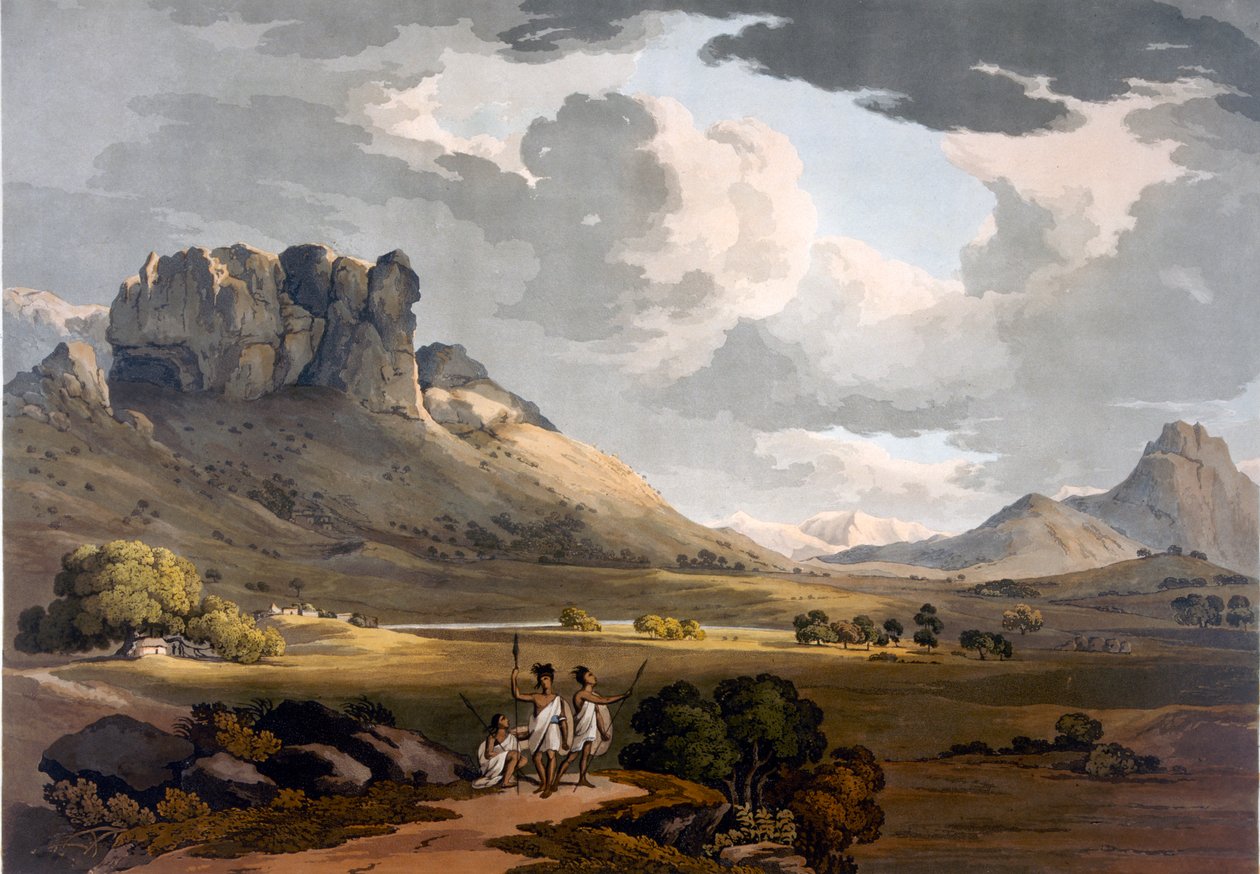 Calaat Vadisi, Etiyopya, 1800 dolayları by Henry Salt