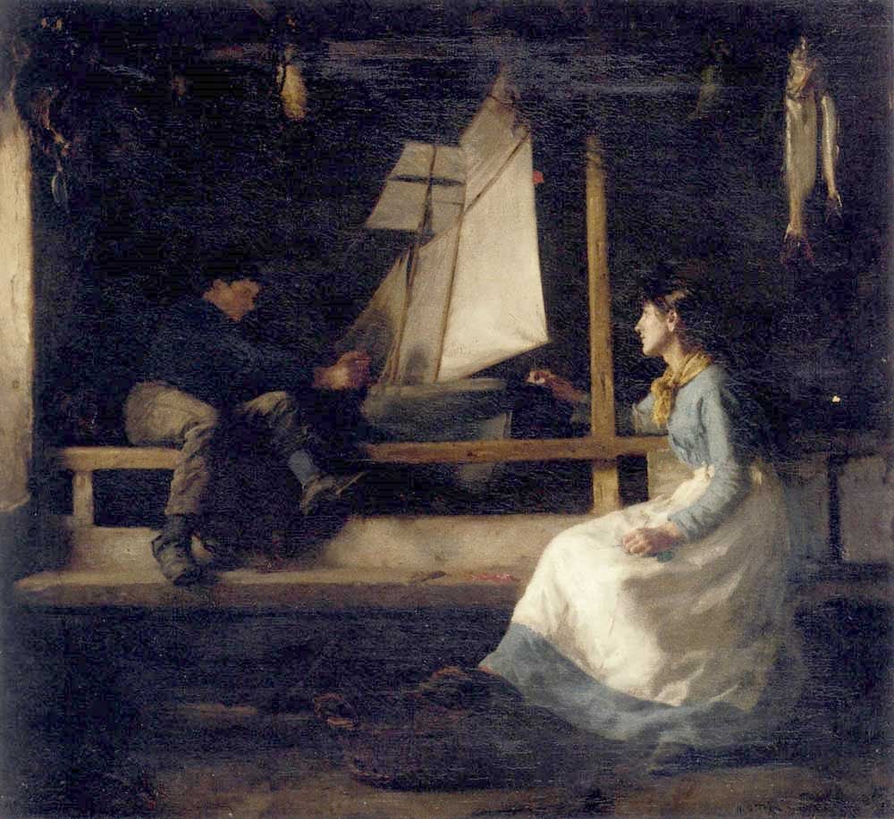 gemi yapımcıları by Henry Scott Tuke