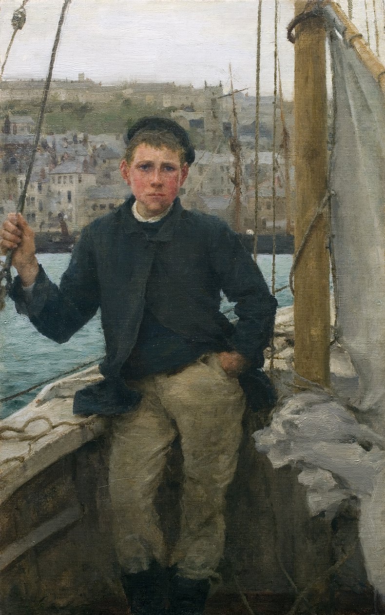 Bizim Jack, 1886 by Henry Scott Tuke
