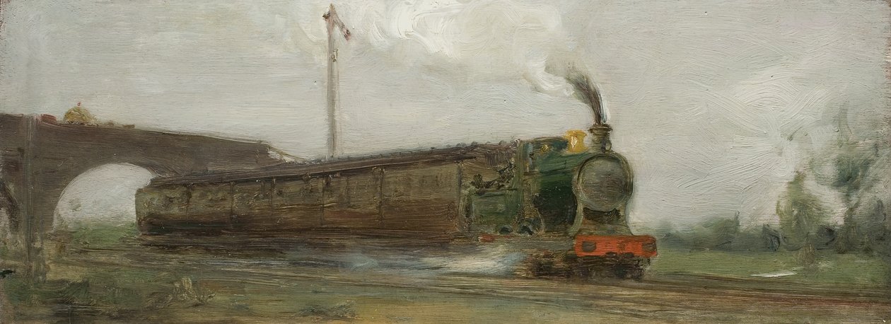 Demiryolu Treni by Henry Scott Tuke