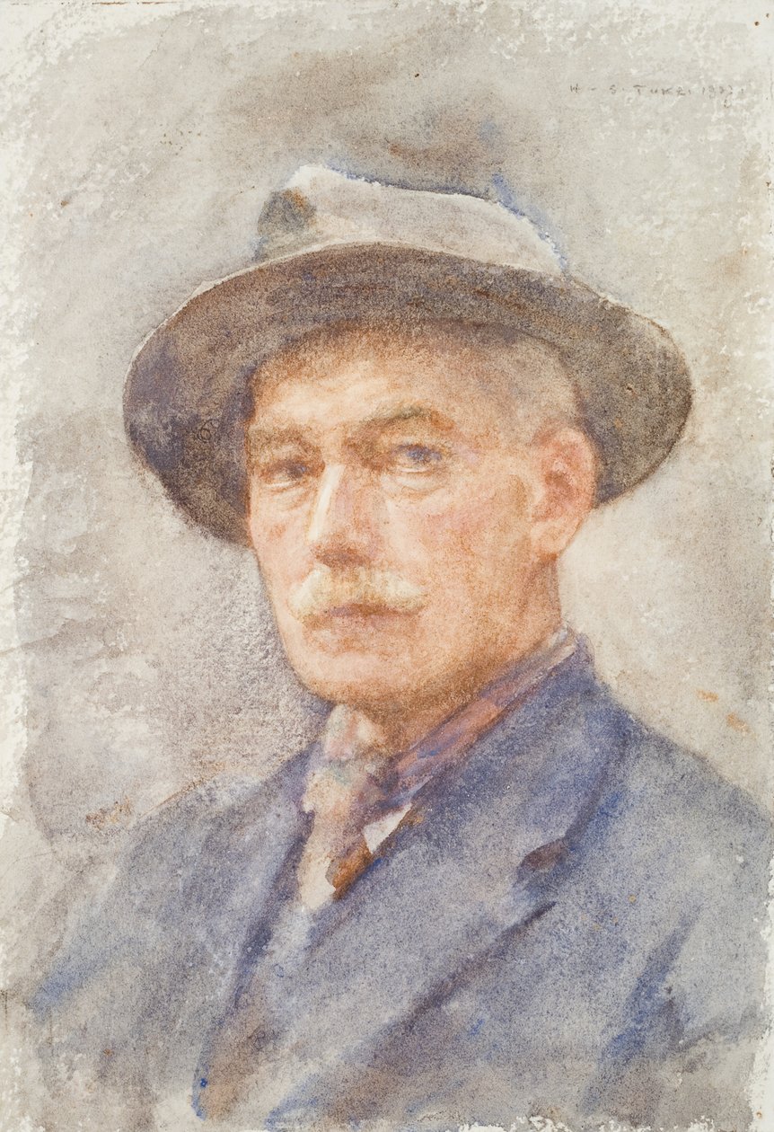 Otoportre, 1927 by Henry Scott Tuke