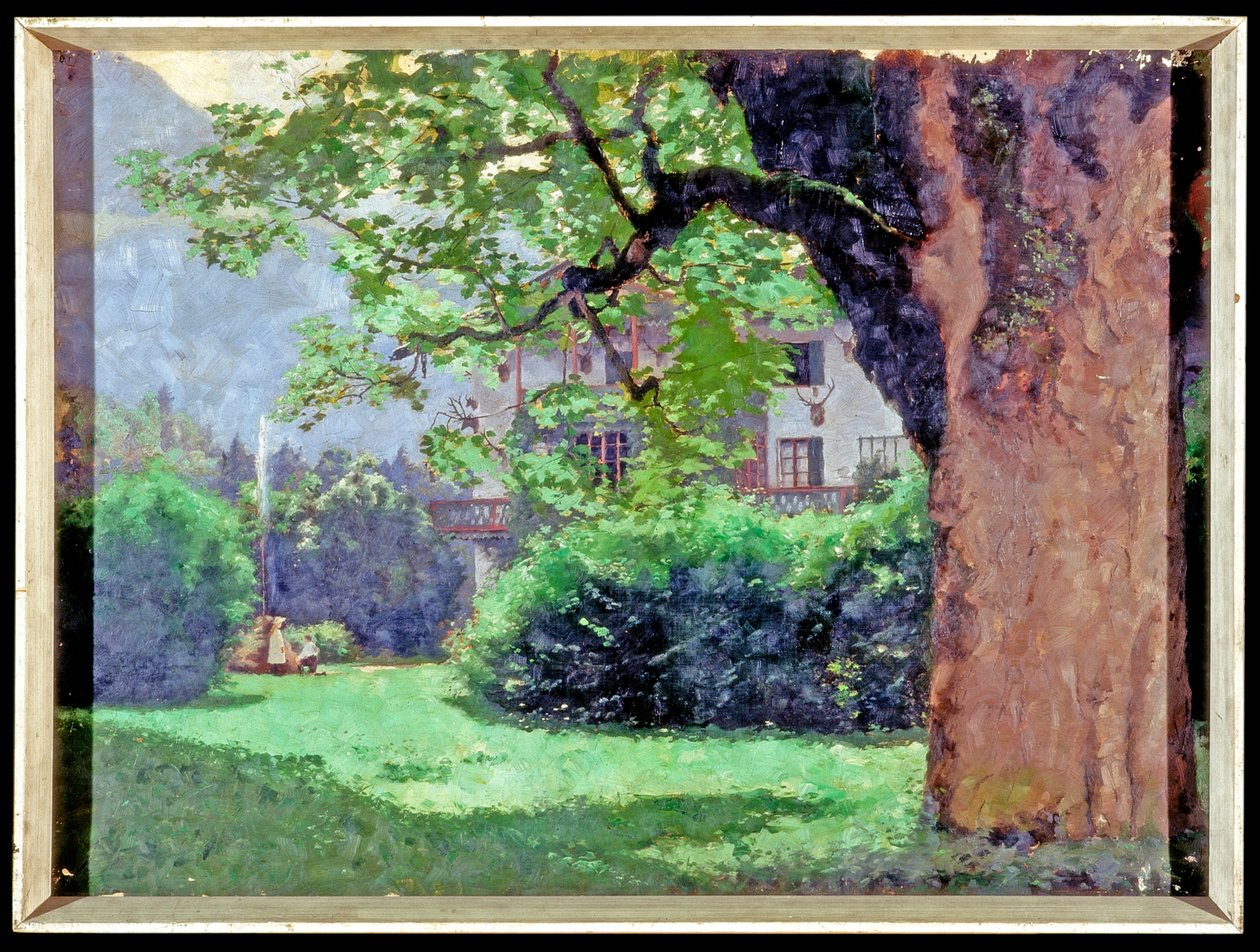 bahçe sahnesi by Henry Straker