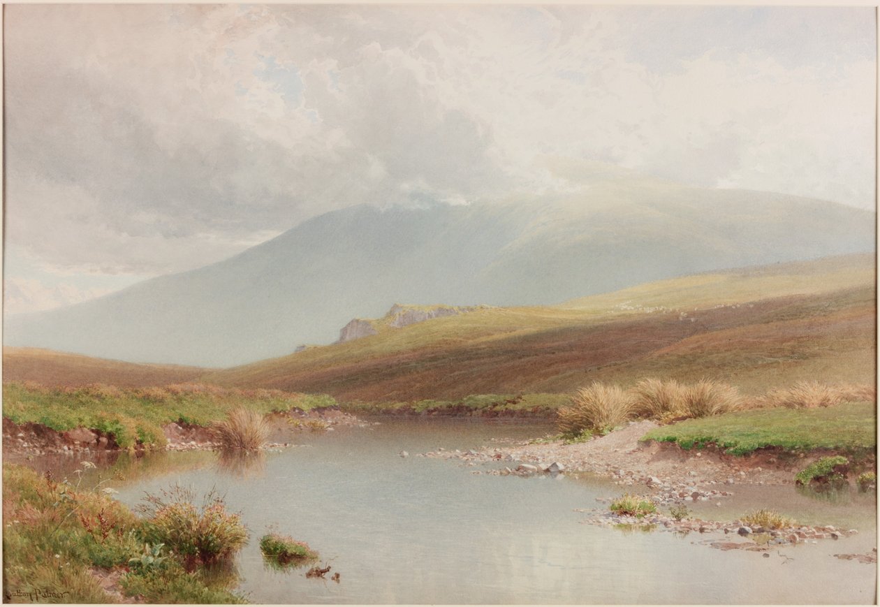 ಪರ್ವತದ ಭೂದೃಶ್ಯ (ದೇಹವರ್ಣ) ಟರ್ಕಿ by Henry Sutton Palmer