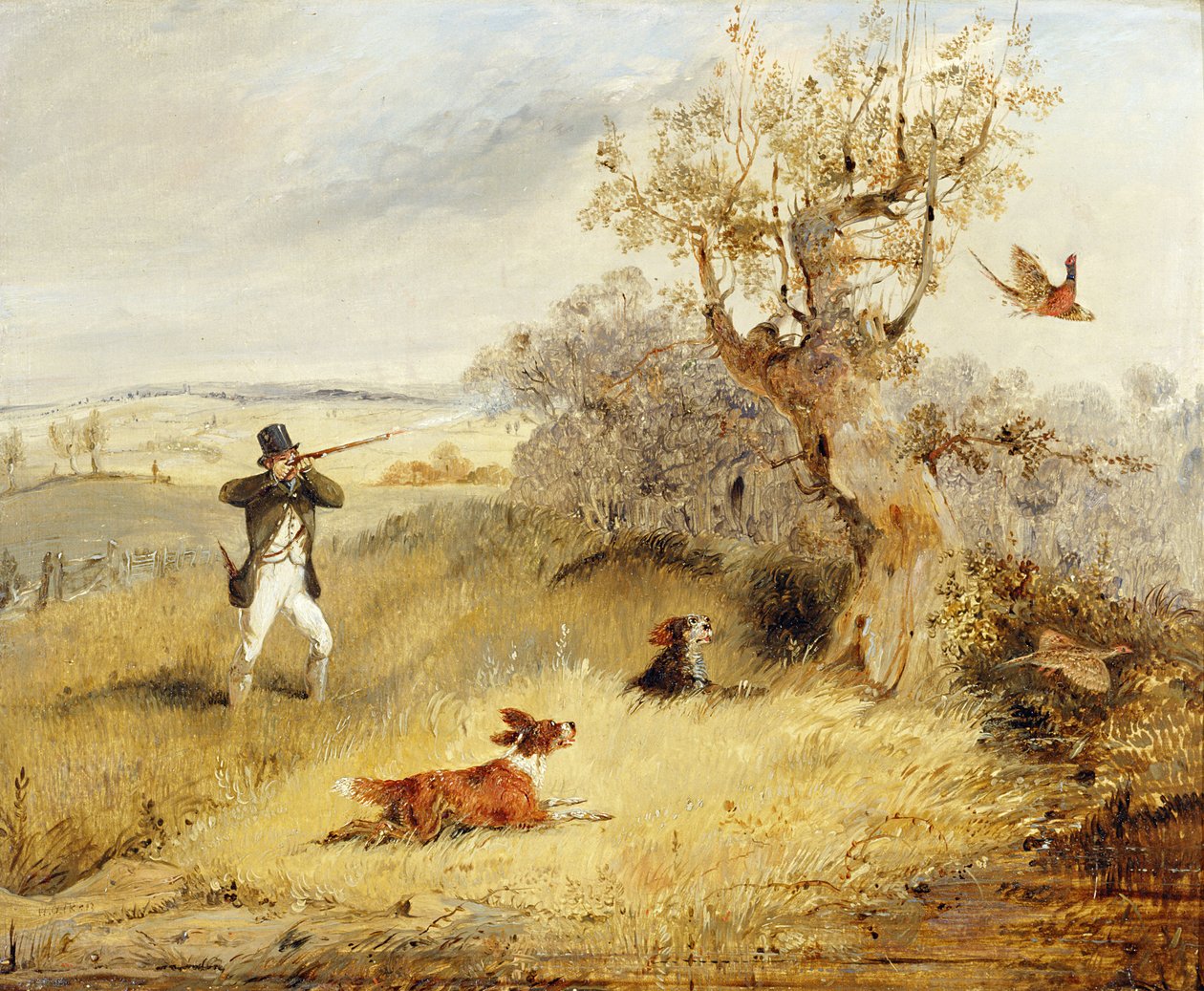 Sülün Çekimi by Henry Thomas Alken