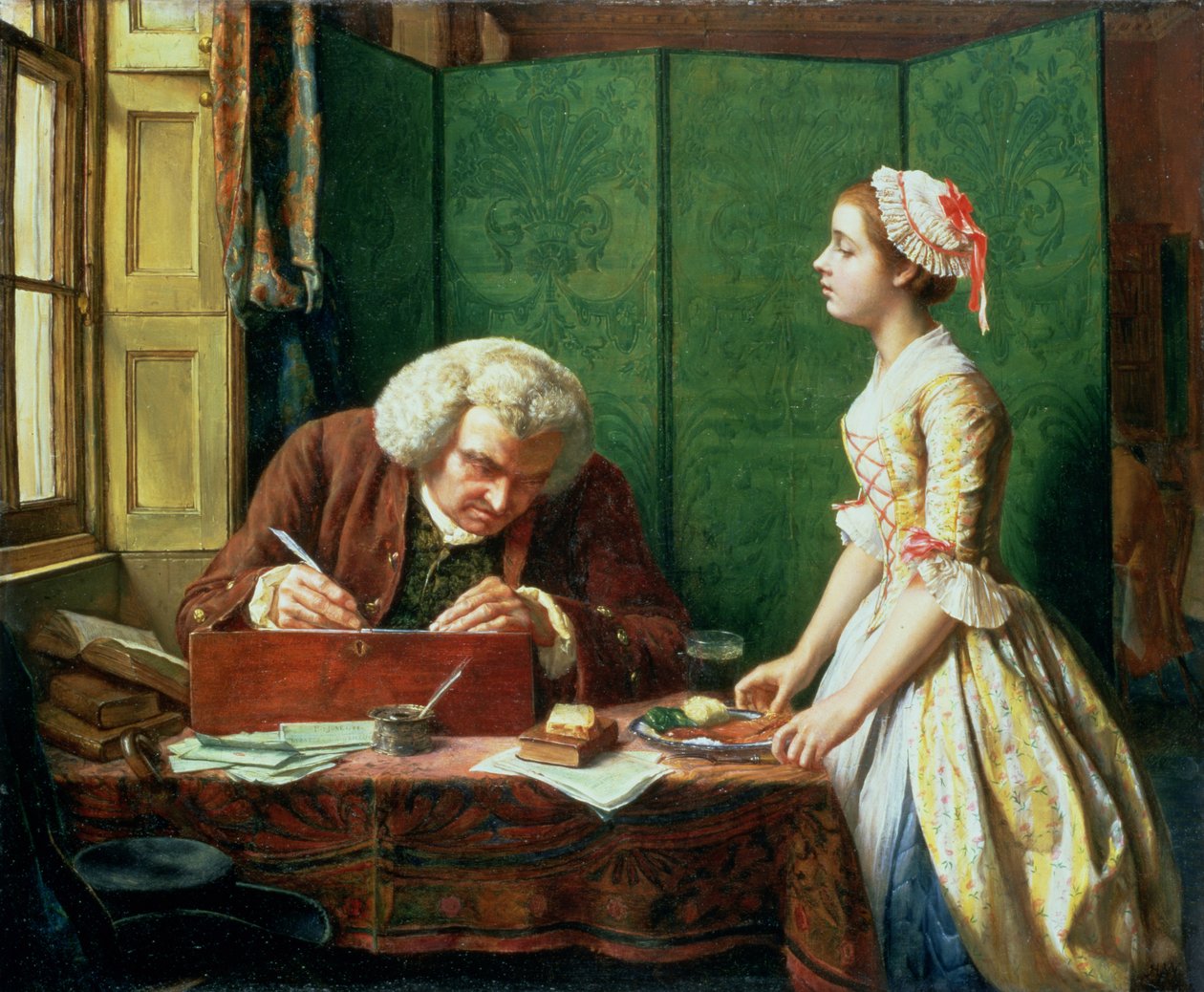 Dr Johnson (1709-84), Cave