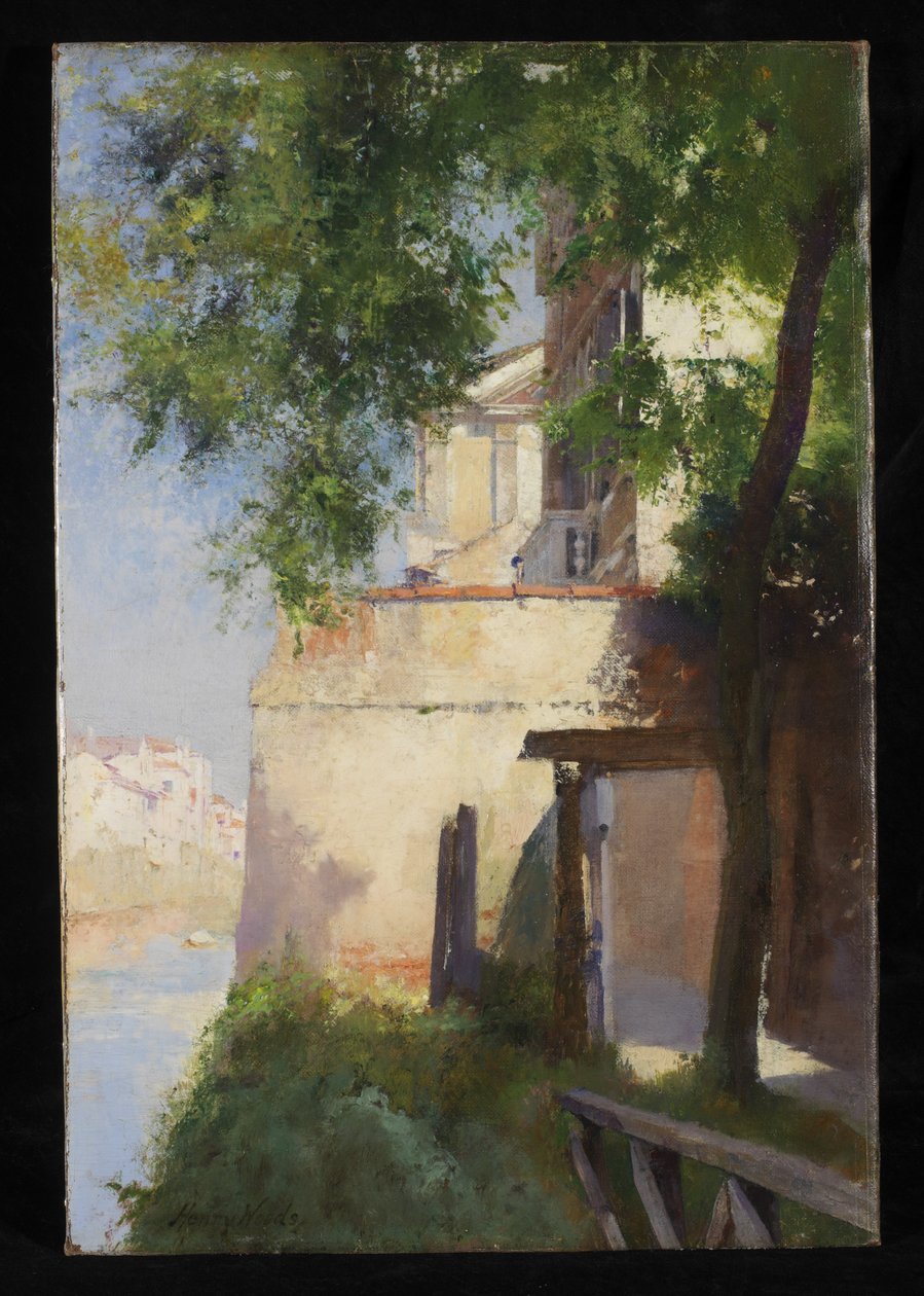 Terastan Venedik Manzarası by Henry Woods