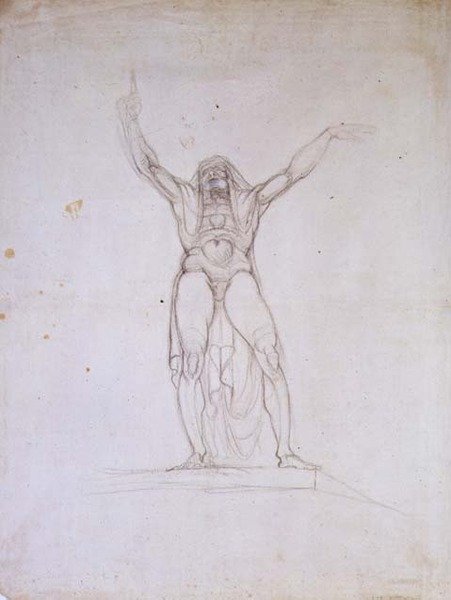 şeytan by Johann Heinrich Füssli