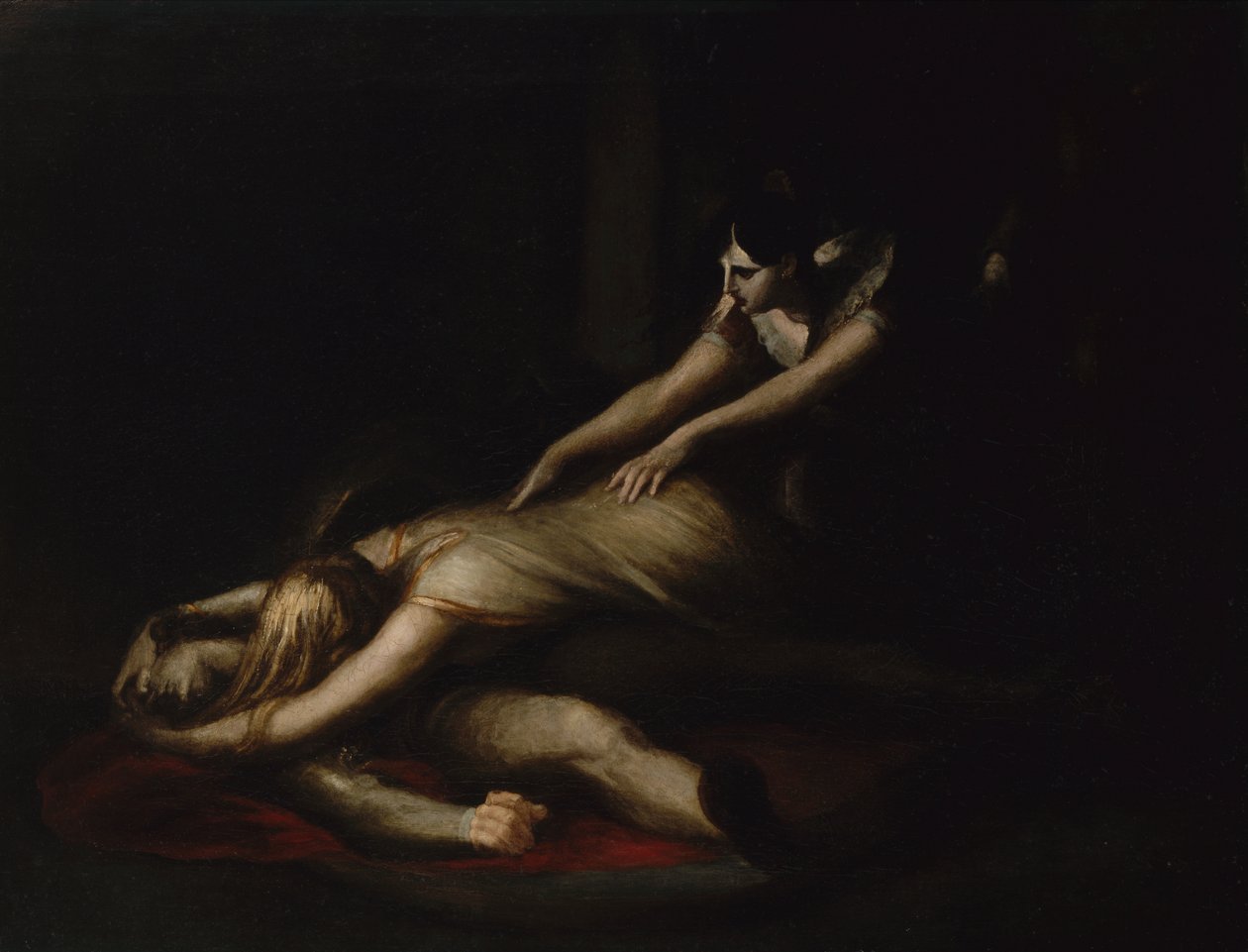 Kriemhild'in Acısı by Johann Heinrich Füssli