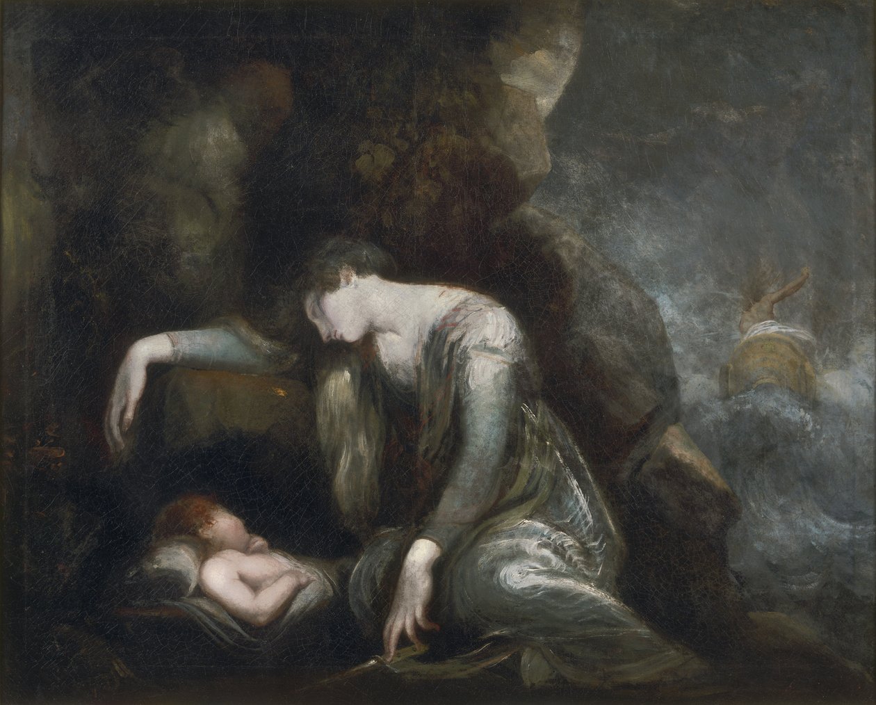 Danaë ve Perseus Seriphos'ta by Henry (1741 1825) Fuseli