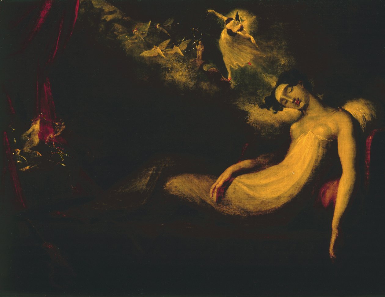Kraliçe Mab by Johann Heinrich Füssli