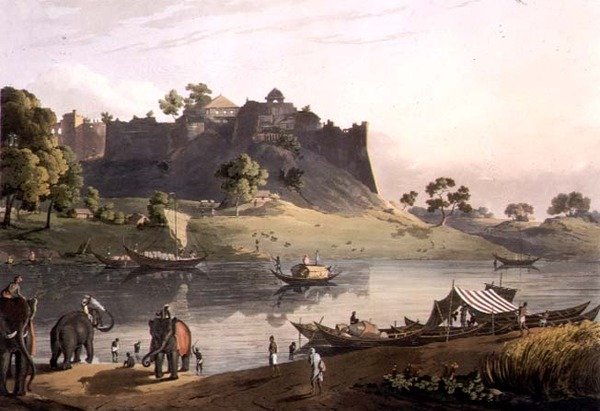 Goomtee Nehri üzerindeki Juanpore