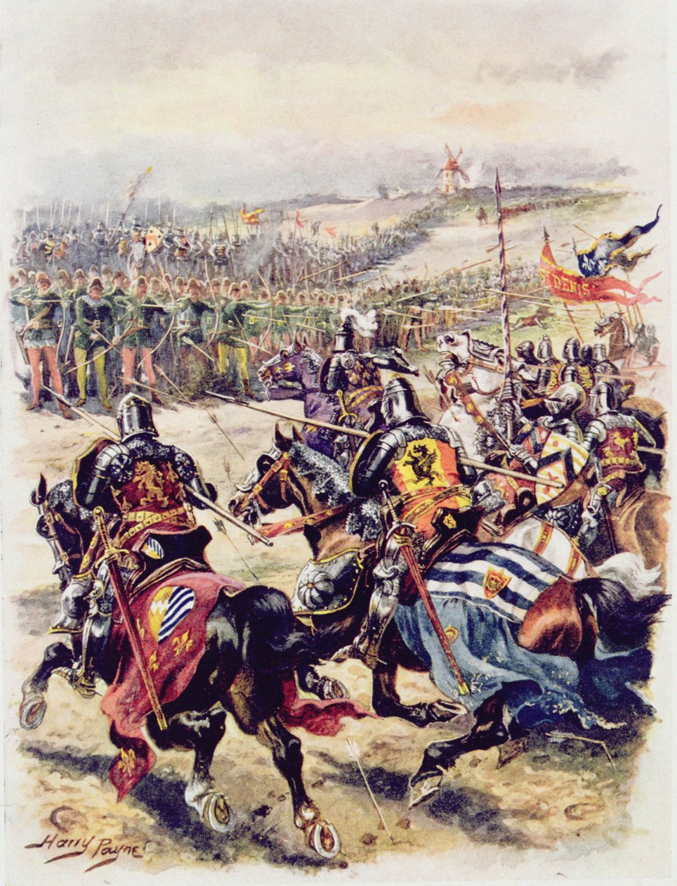 Fransız Süvarilerinin Hükmü, Binbaşı C.H. Wylly, 1920