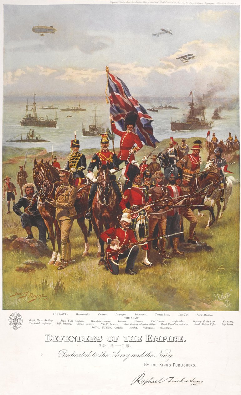 İmparatorluğun Savunucuları, 1914-15 by Henry A. Payne