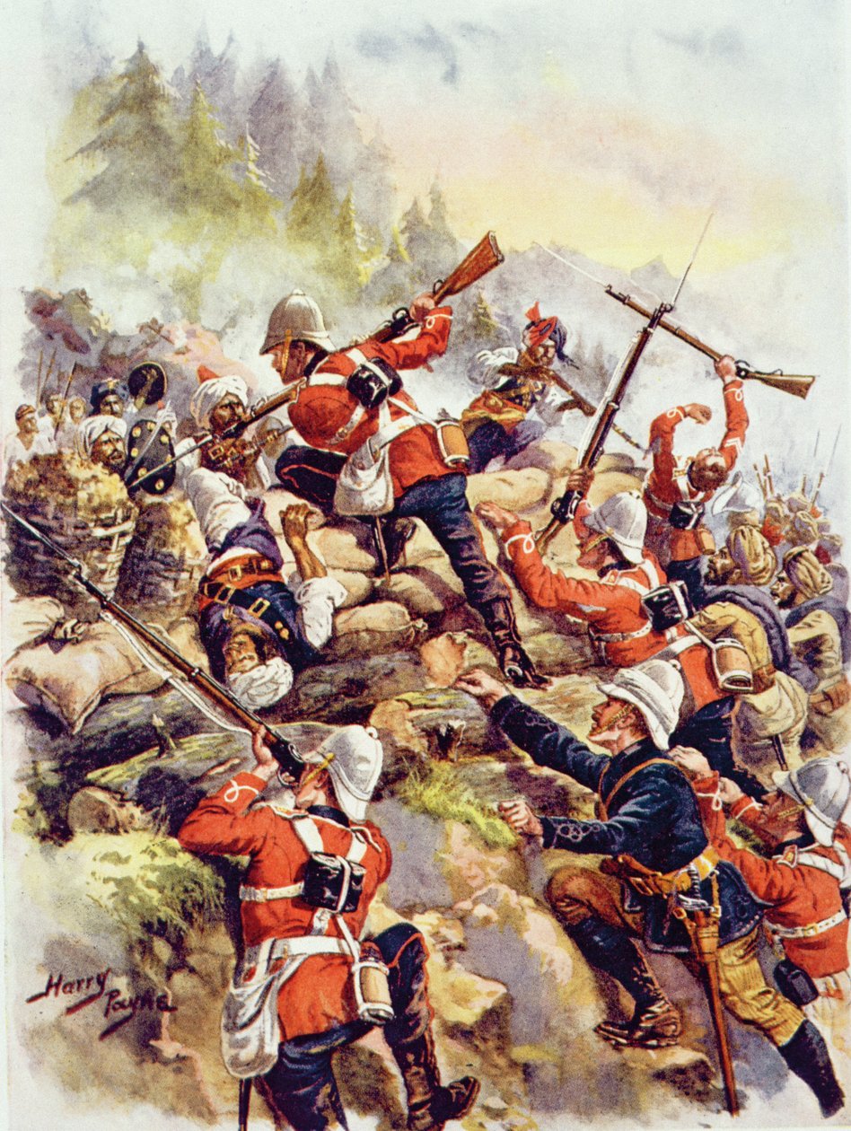 Tepelerin Fırtınası, Binbaşı C.H.