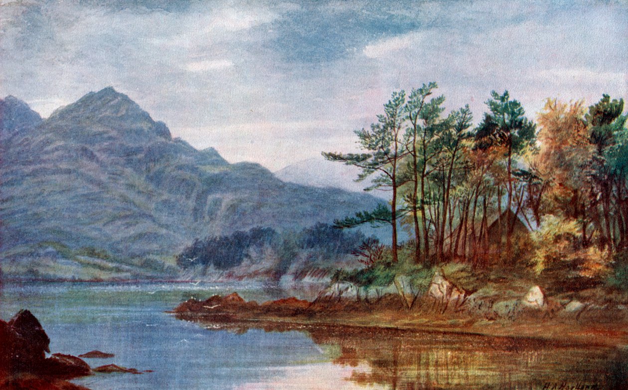 Gougane-Barra, Cork Kontluğu, İrlanda, 1924-1926 by Henry Albert Hartland