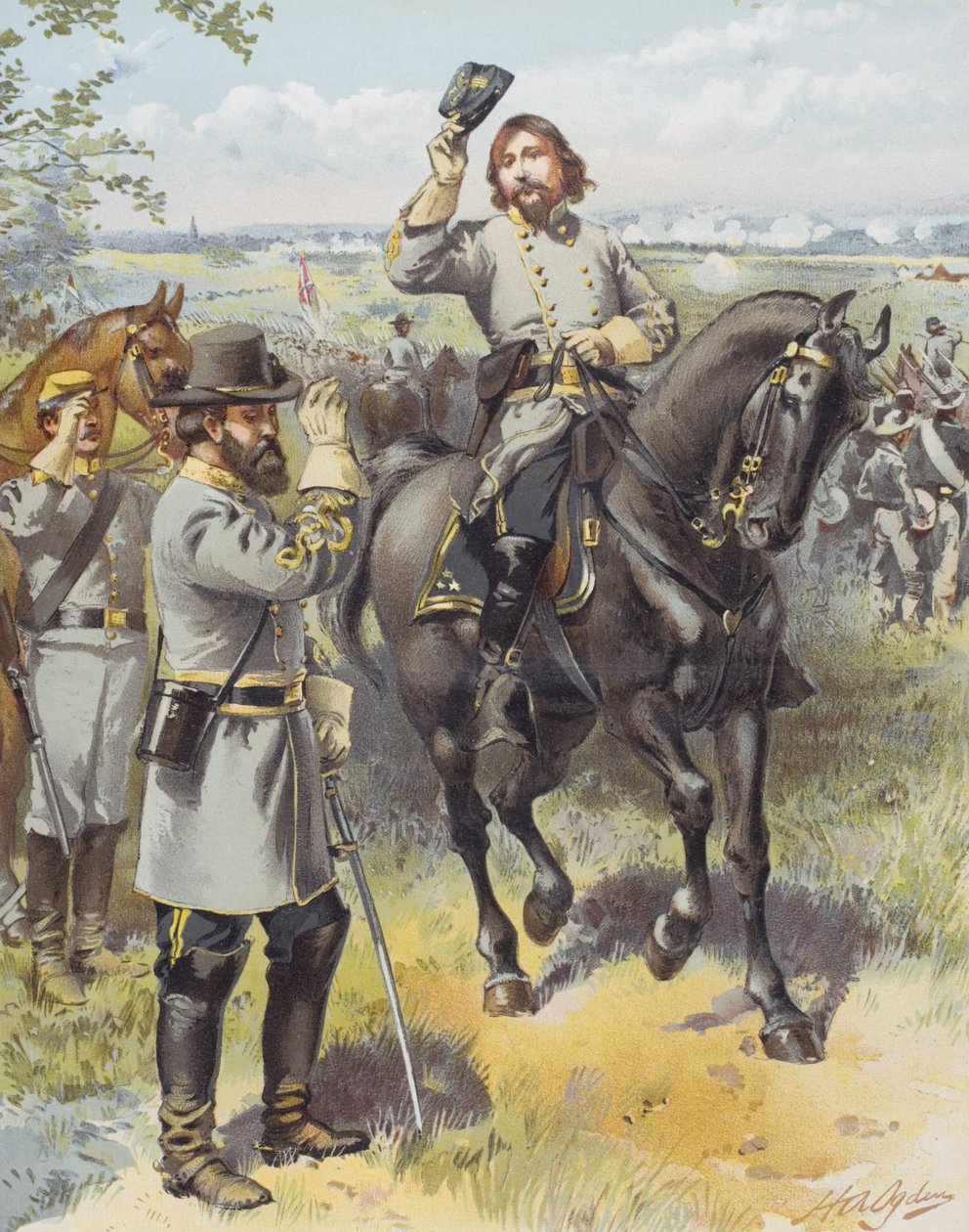 General Pickett, General Longstreet