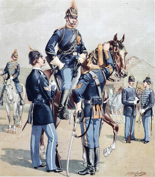 ABD Süvari ve Piyade, tam elbise by Henry Alexander (after) Ogden