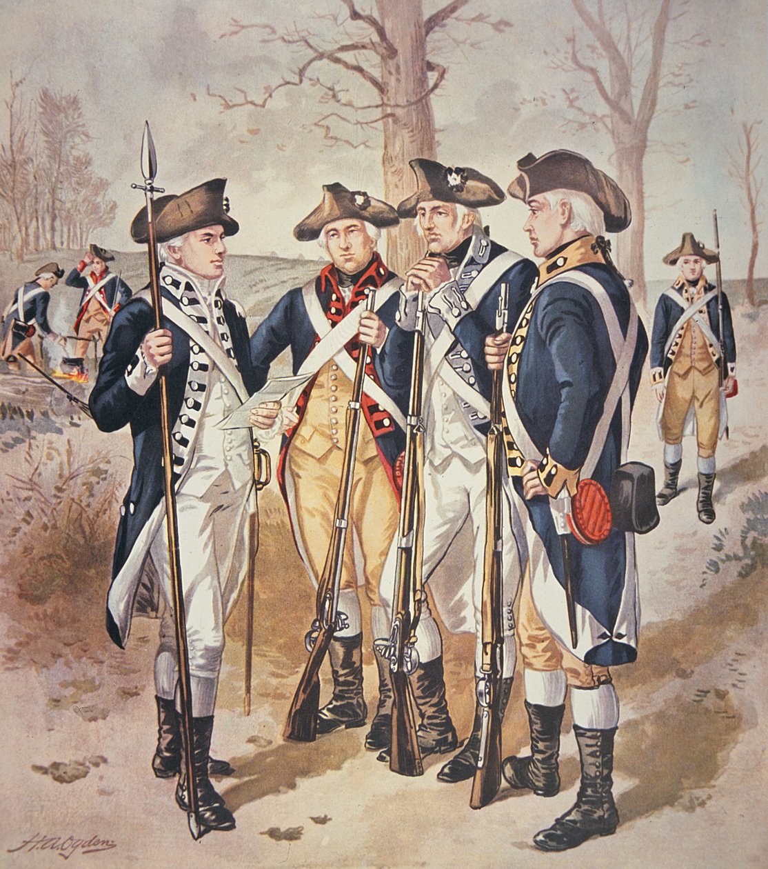 1779-83 (Amerikan) Kıta Ordusu