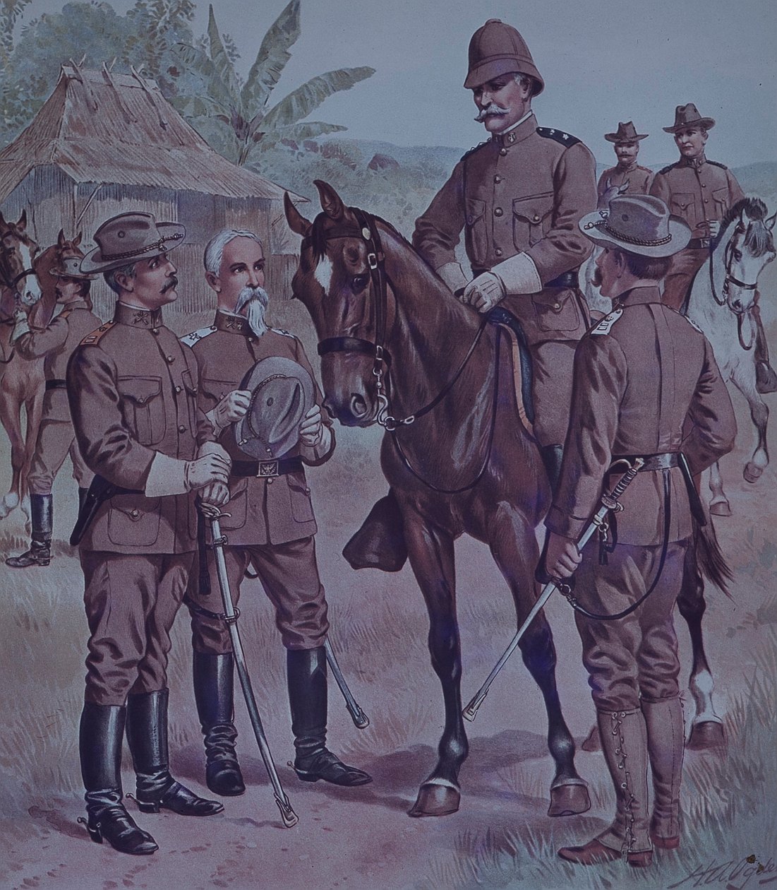 1898 İspanyol-Amerikan Savaşı, ABD birlikleri, Küba