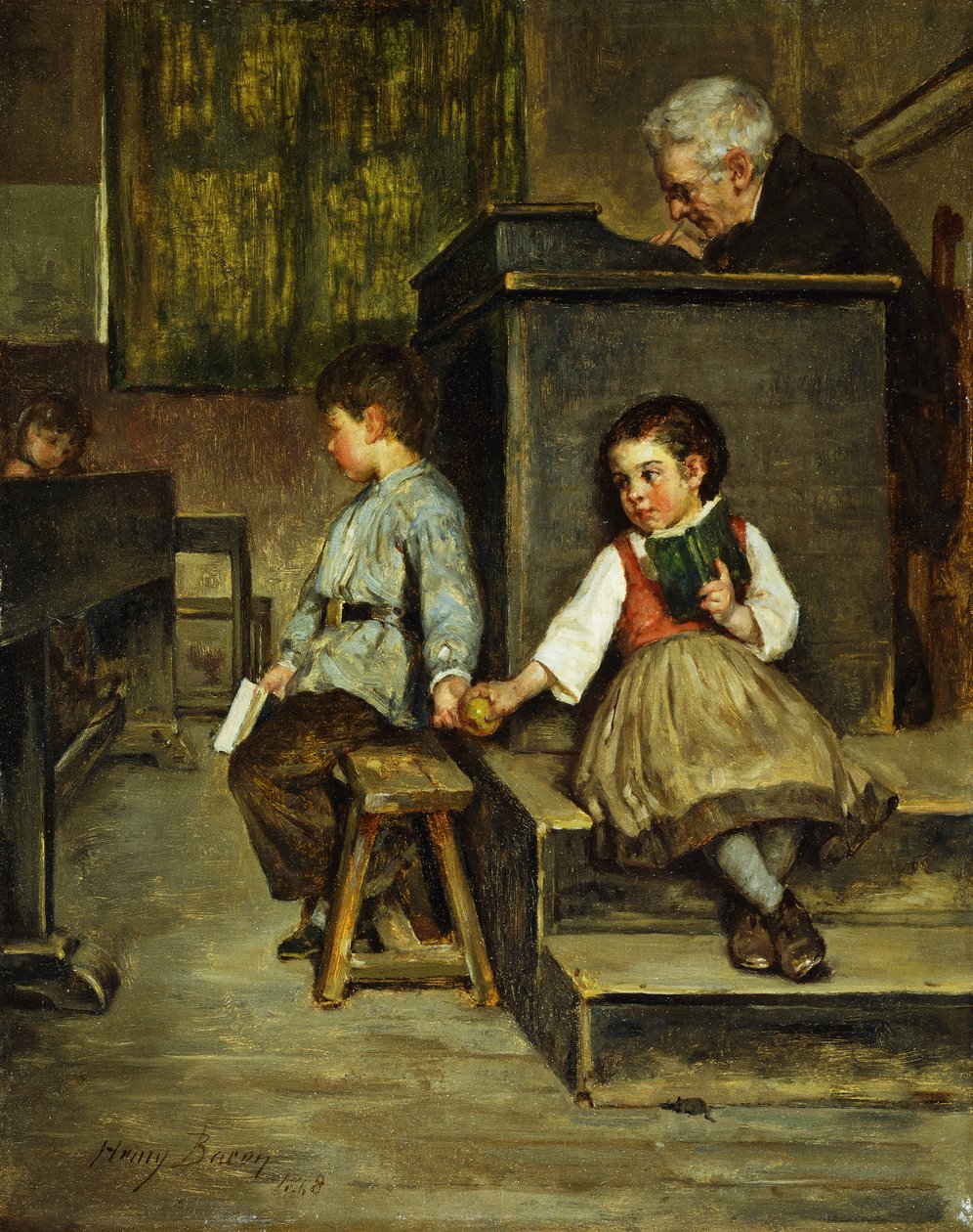 Sınıf, 1868 by Henry Bacon