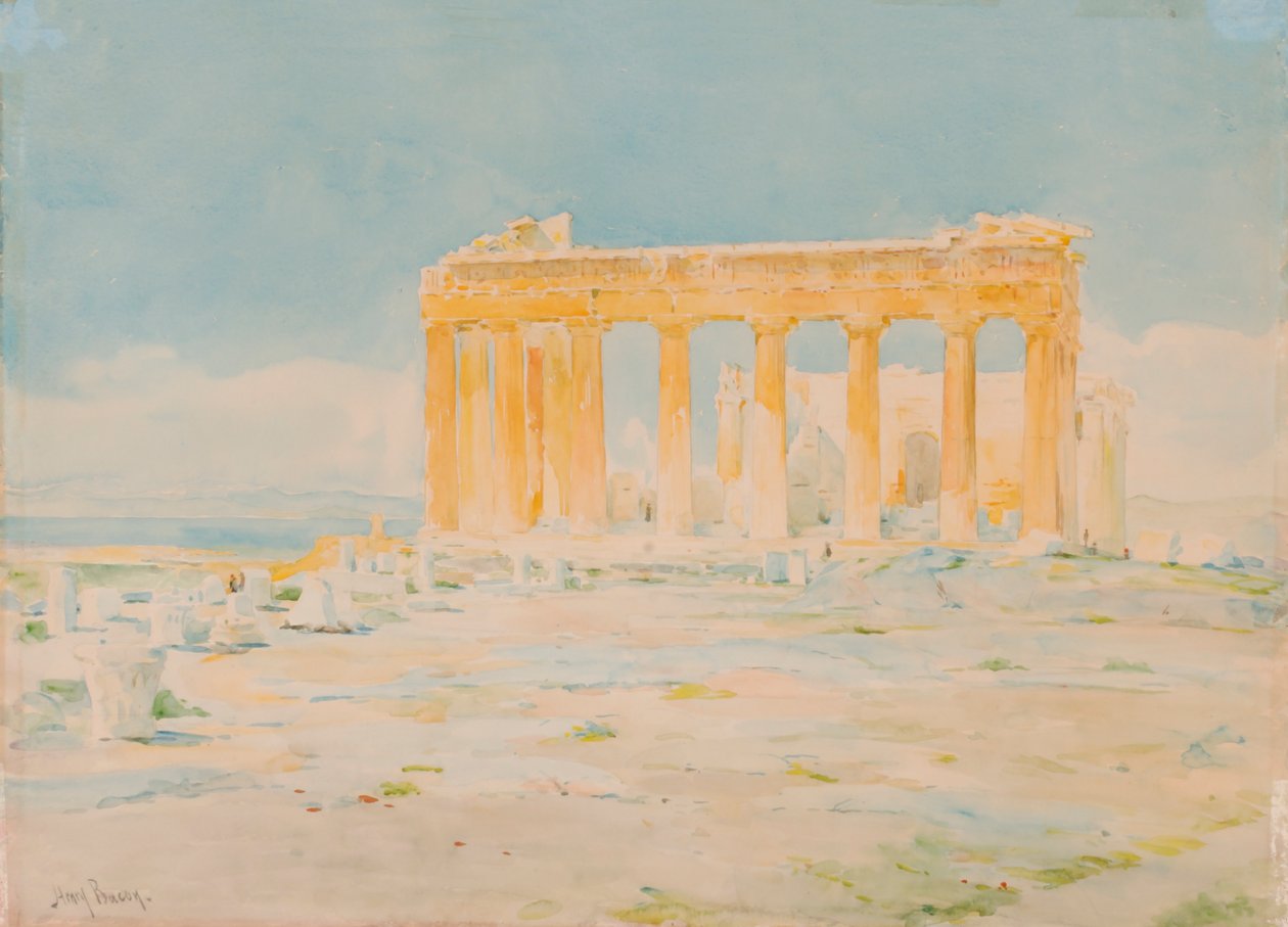 Parthenon, Doğu Cephesi, n.d. by Henry Bacon