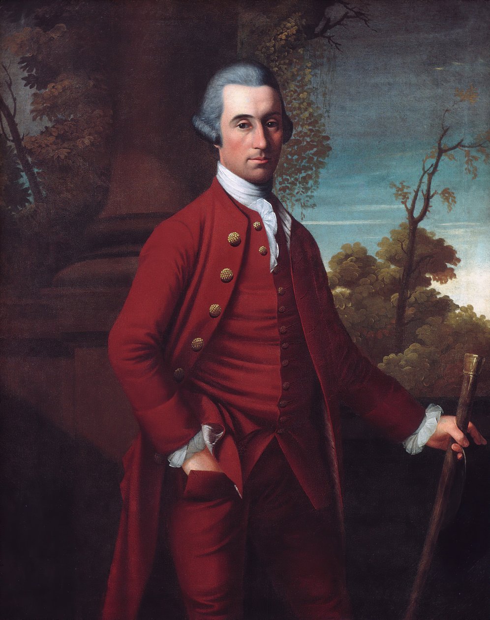 Bir Beyefendinin Portresi, ca. 1770-72. by Henry Benbridge