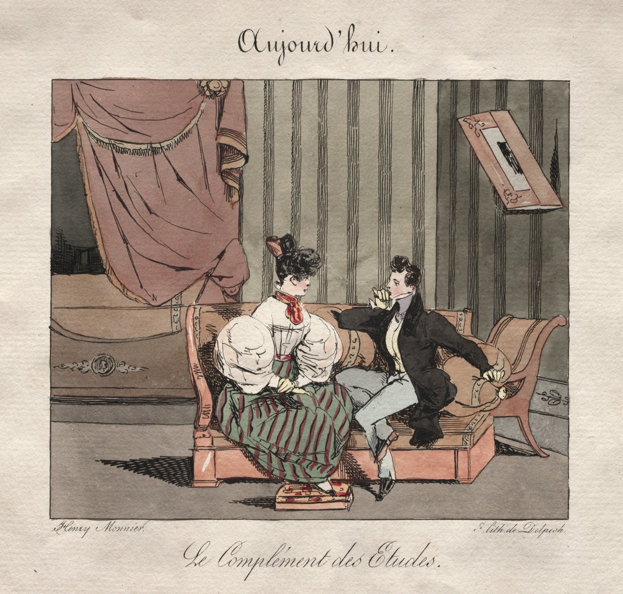 Paris Günleri: Öğrencilerin Tamamlayıcısı. by Henry Bonaventure Monnier