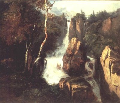 Bir Alp Şelalesi by Henry Bright