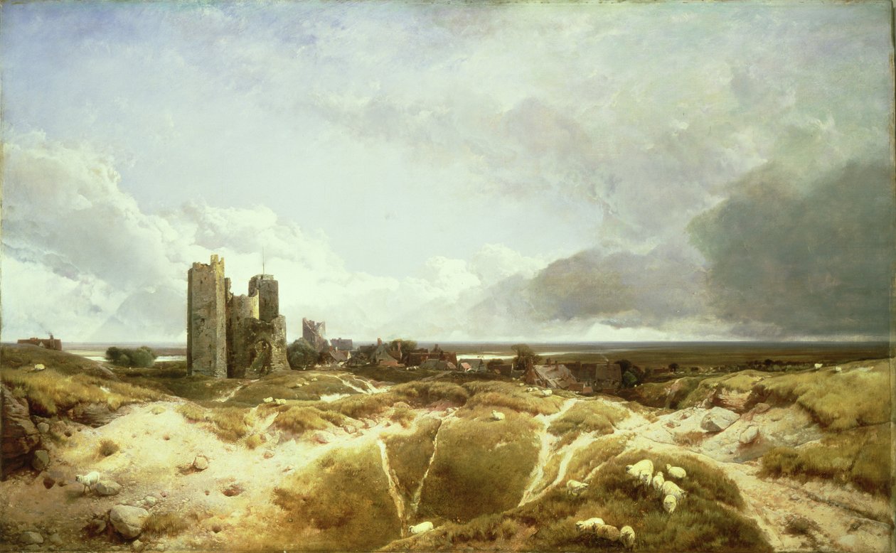 Orford Kalesi, 1856 by Henry Bright