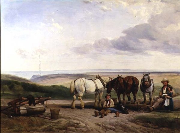 Doğu Sussex, Hastings yakınlarındaki Ecclesborne Vadisi