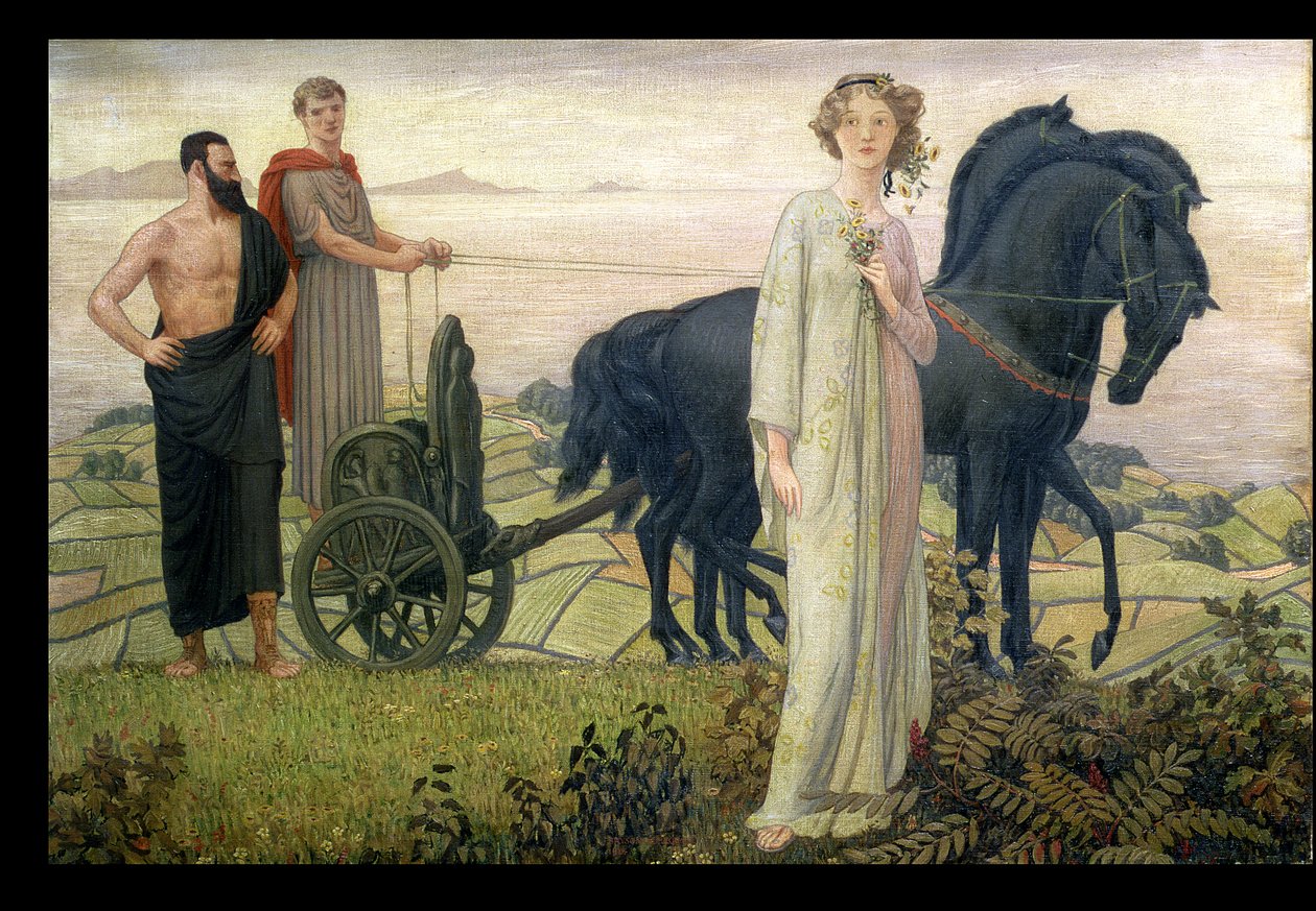 Plüton ve Proserpine, 1914 by Henry Bryson Burroughs