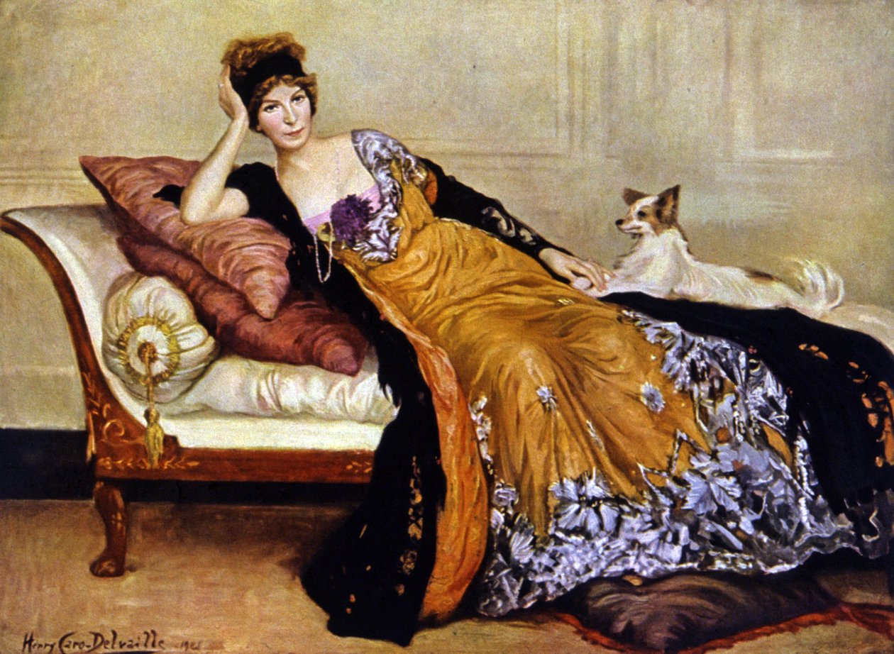 Bayan Simone by Henry Caro Delvaille