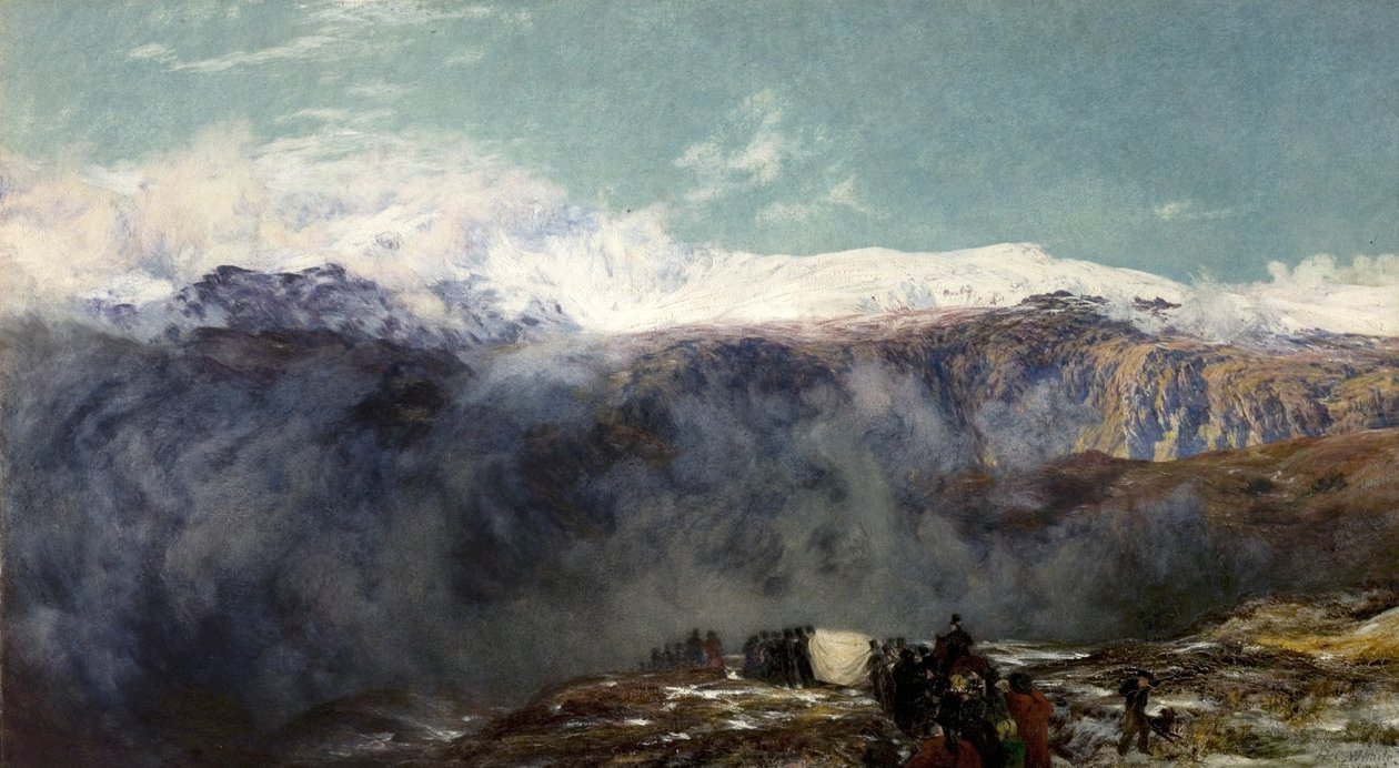 Galler Cenazesi by Henry Clarence Whaite