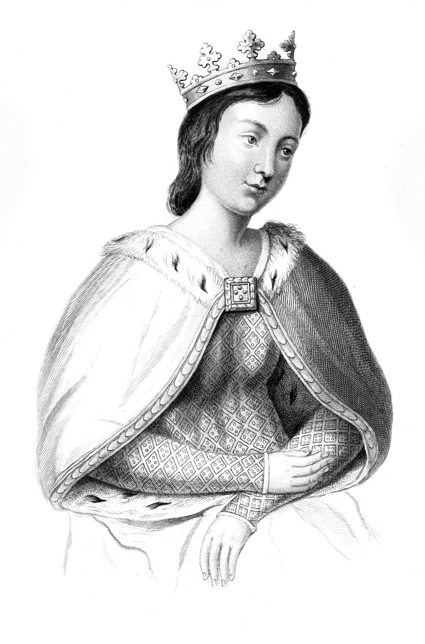 Eleanor of Provence c1223-1291, 1851. by Henry Colburn