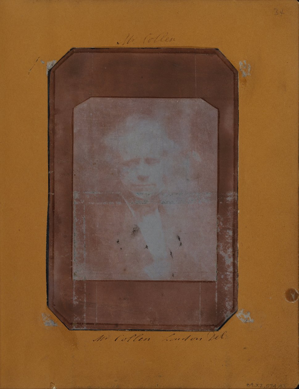 Bir adamın büst boyu portresi, muhtemelen Sir David Brewster by Henry Collen