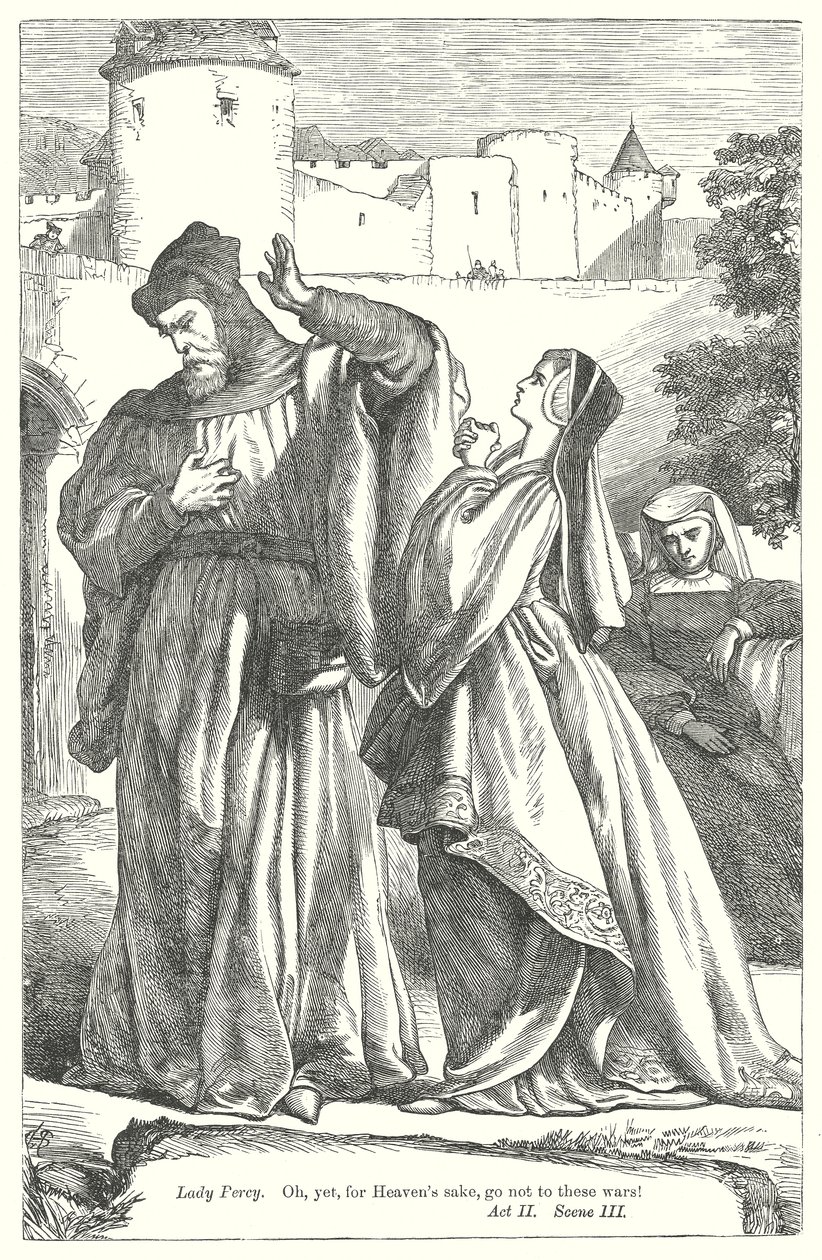 Kral 4. Henry Bölüm II (gravür) by Henry Courtney (after) Selous