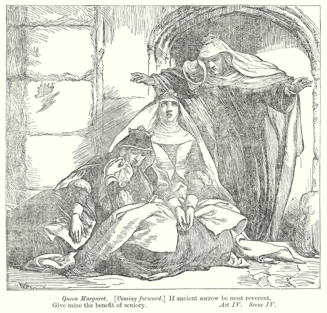 Kral 3. Richard (gravür) by Henry Courtney (after) Selous