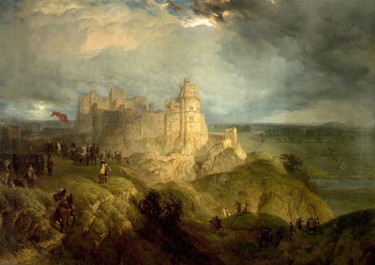 Nottingham Kalesi by Henry Dawson