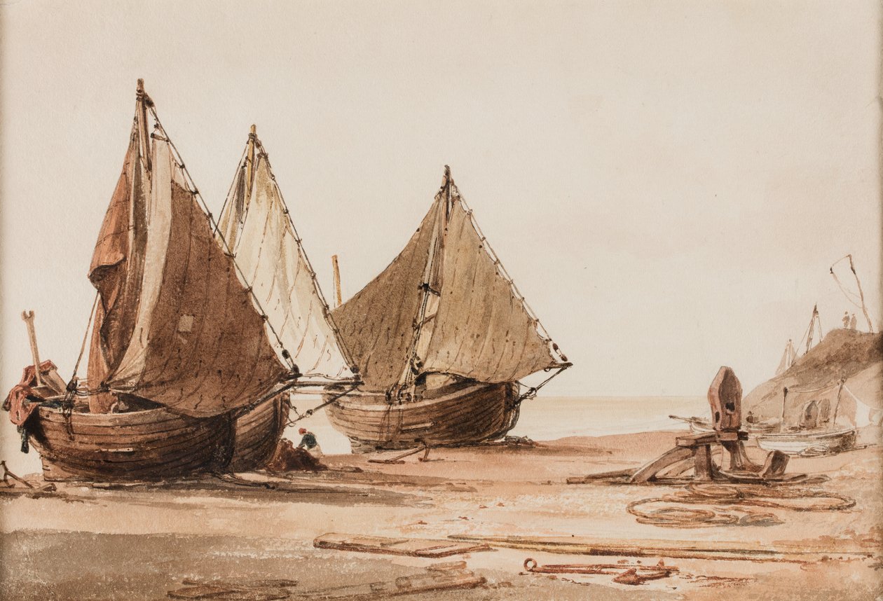 Sahil Sahnesi by Henry Edridge