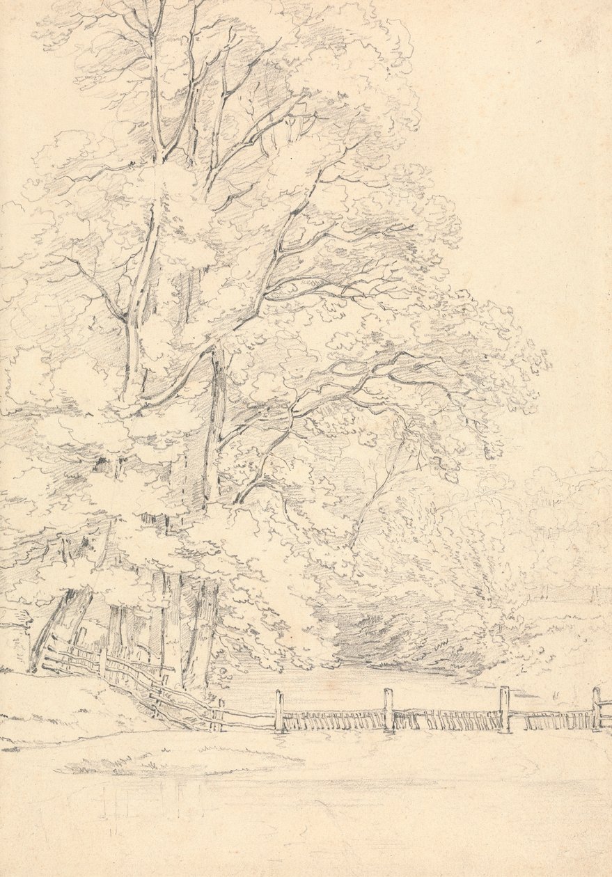 Michelham, Surrey by Henry Edridge