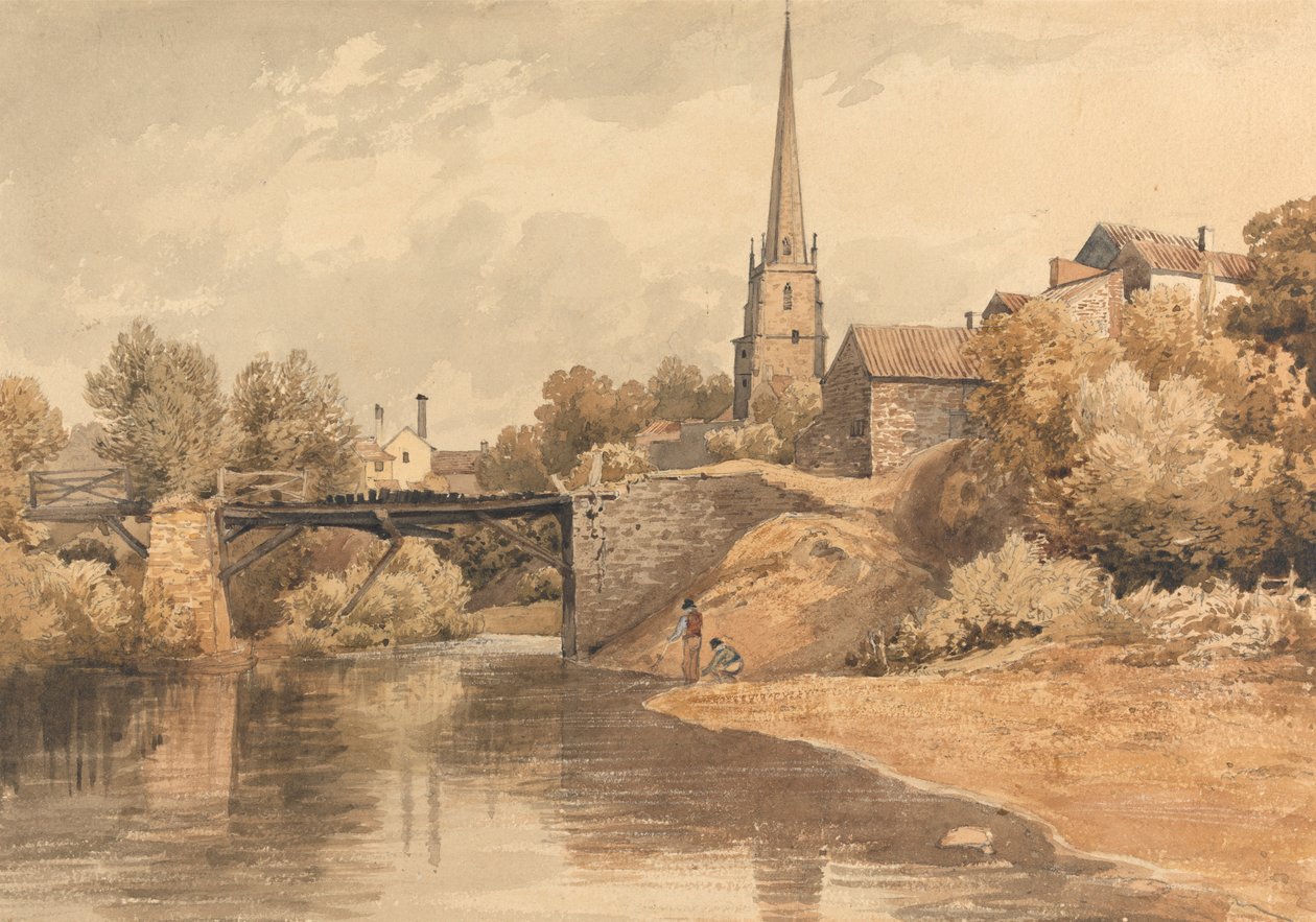 Monnow'da, Monmouth by Henry Edridge