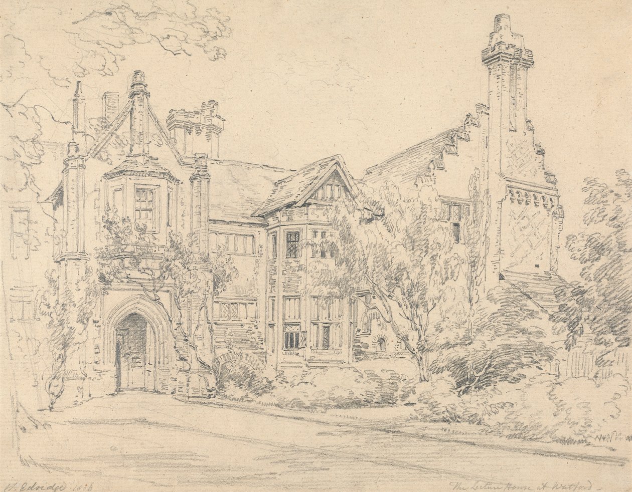 Konferans Evi, Watford by Henry Edridge