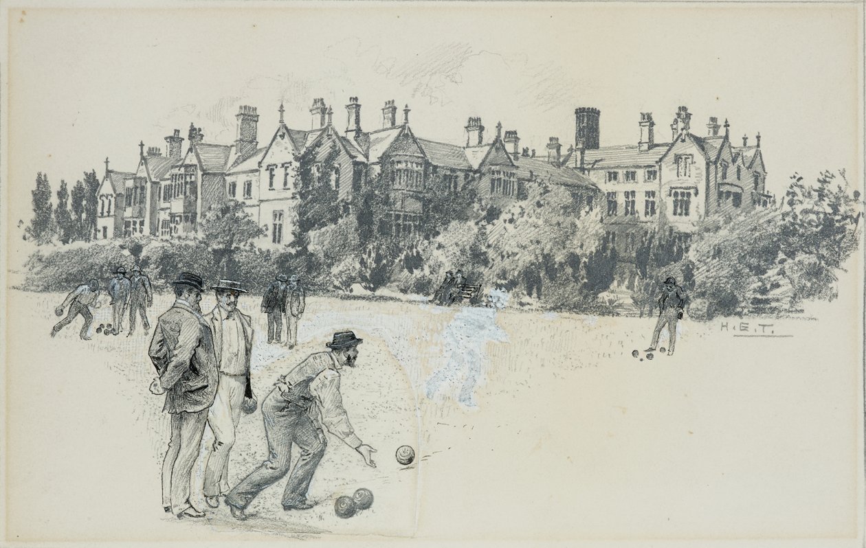 Bowling Green'den Cheadle Asylum by Henry Edward Tidmarsh