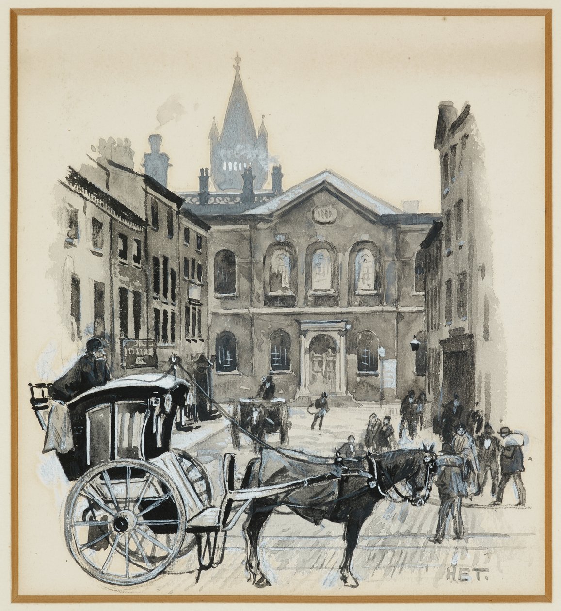 Cemaat Şapeli, Grosvenor Caddesi by Henry Edward Tidmarsh